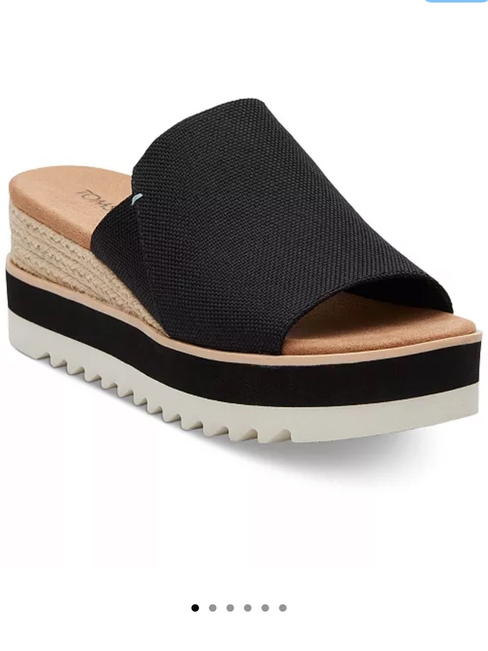 Toms Diana Wedge Sandals - 8.5